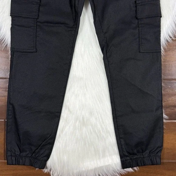 Bevy Flog Women's Size 25 Black Gaya Drawstring Cargo Jogger Pull On Pants - Picture 3 of 11